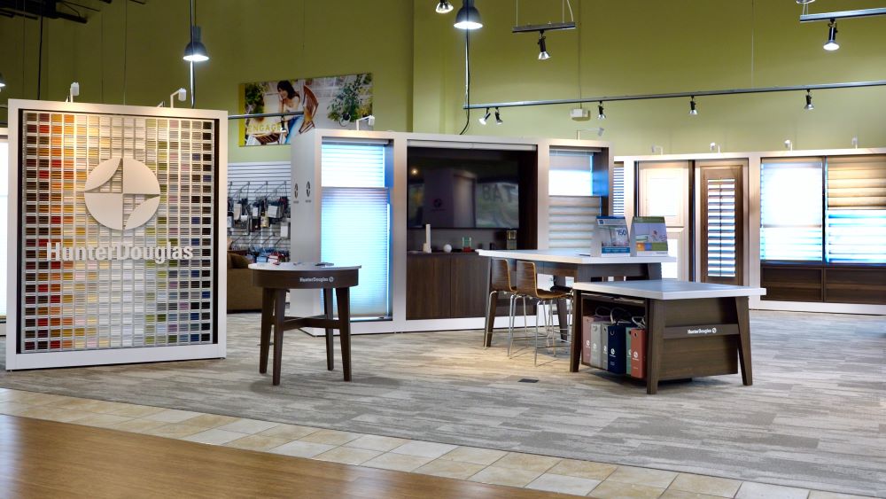 Hunter Douglas Showroom in Columbia Custom Window Treatments